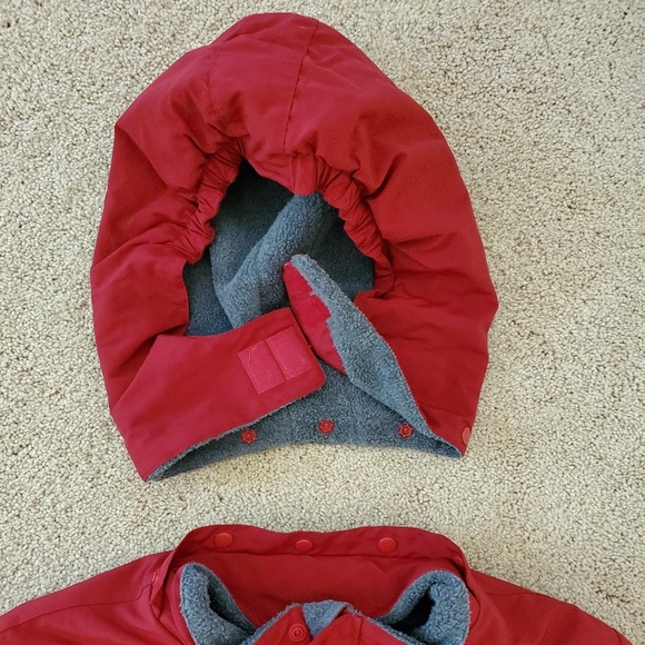 Boys Arctic Plain, size14/16 Parka with Hood - Picture 5 of 7